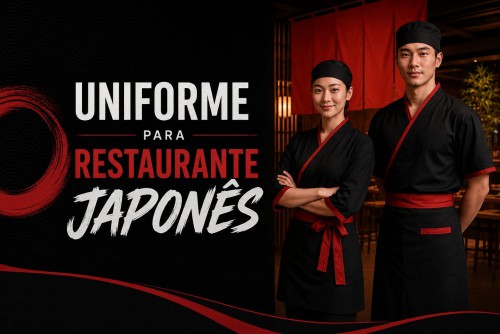 Uniforme. Restaurante japonês 