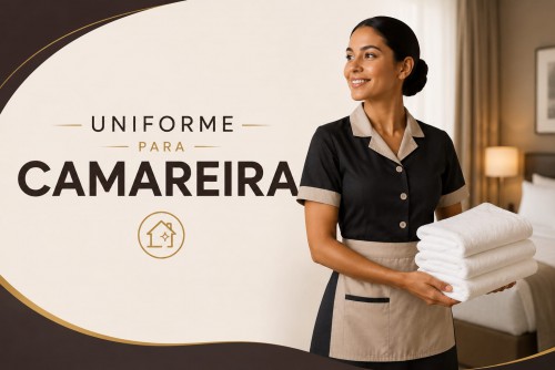 Uniforme para camareira 